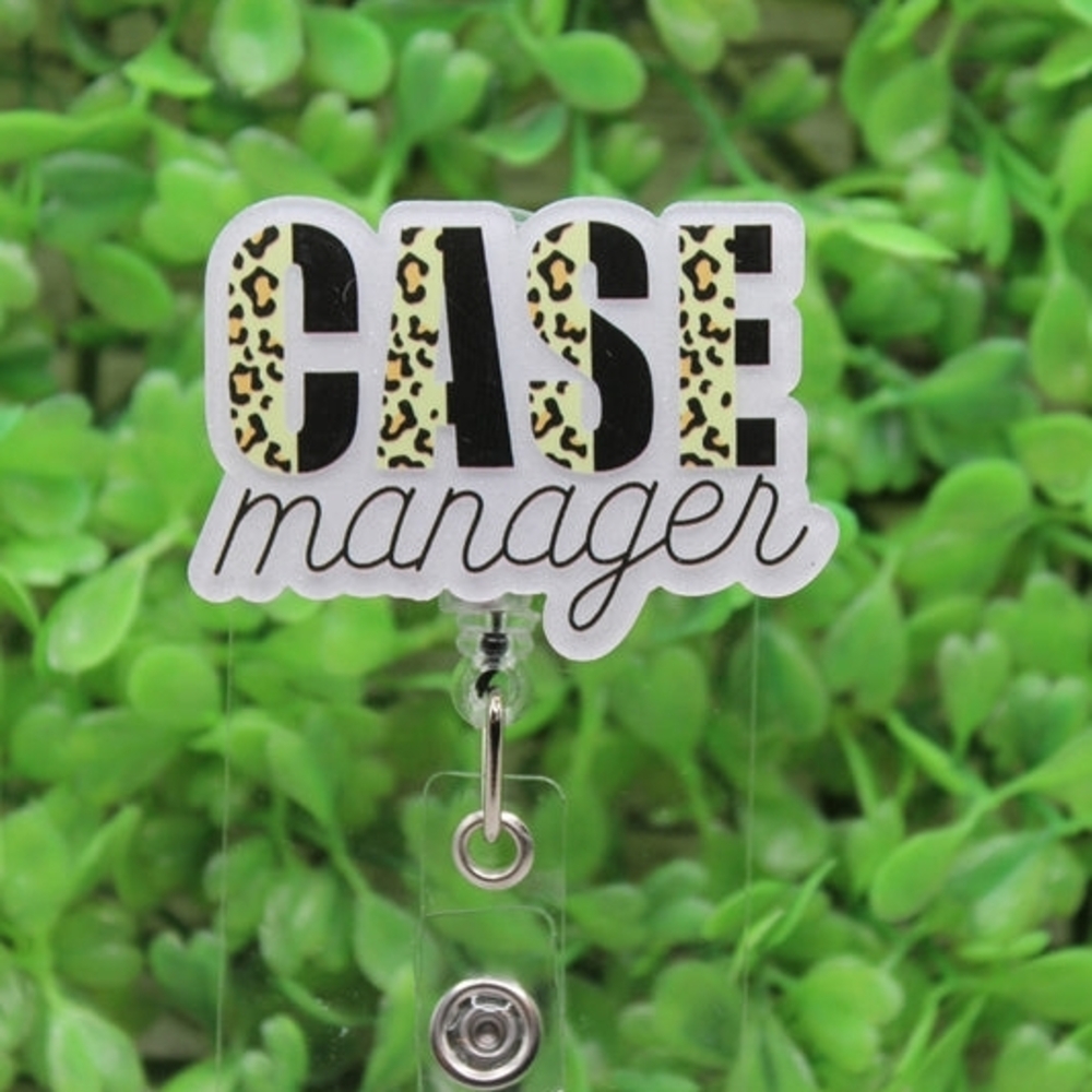 Leopard Print Case Manager Key Holder